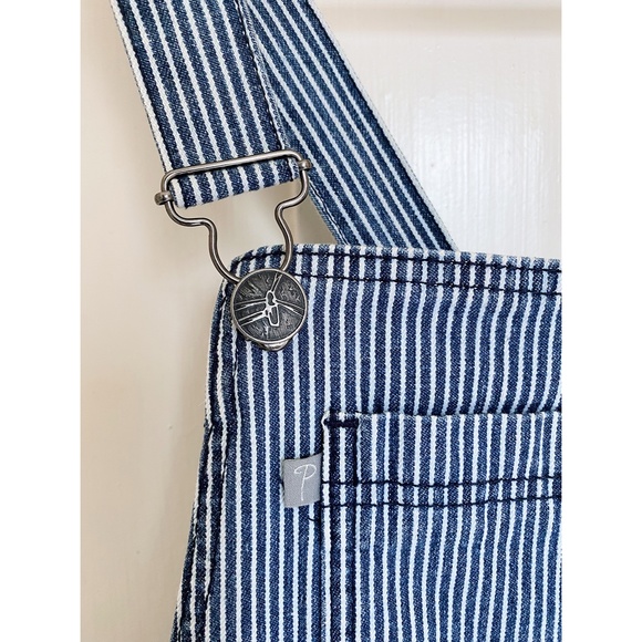 Purnell Santa Barbara Work Wear - Vintage Stripe Jumper - Indigo/White - Size 6 - Picture 4 of 5